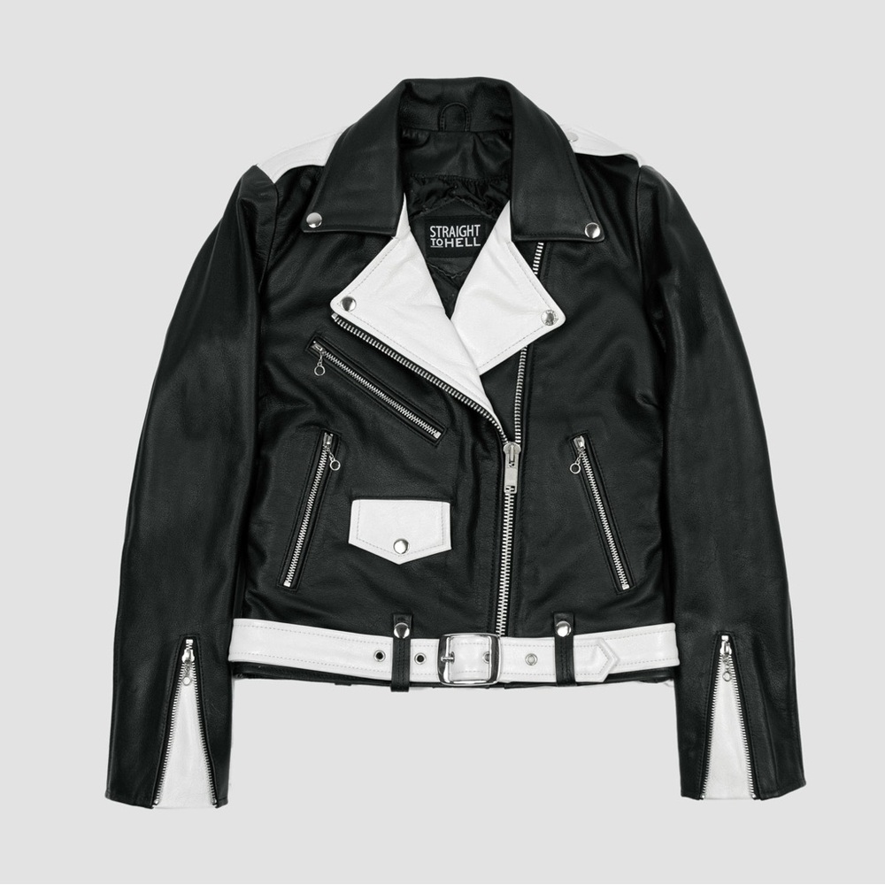 ISO, NOT SELLING Straight to hell leather jackets